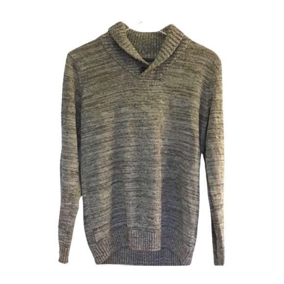 SILVERLAKE Shawl-Neck Space Dyed Sweater - Picture 3 of 8